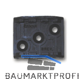 CAMAR Befestigungsplatte Stahl Kunststoff schwarz