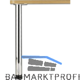 CAMAR Tischfu� Zoom rund 60 x 700 mm Stahl verchromt