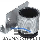 CAMAR H�henversteller zum Einschlagen �28 mm Stahl verzinkt/Kunststoff schwarz