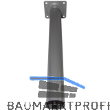 ELEMENT SYSTEM M�belfu� Rundrohr � 30 mm, L�nge 400 mm, Stahl silber RAL 9006