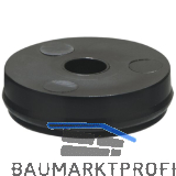 QuickClick Basic zum Anschrauben � 14mm, H�he 4 mm, Kunststoff schwarz