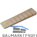 M�belkeil, L�nge 95 mm, Breite 22 mm, Buche roh