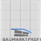 Filzgleiter 22 x 22 x 3 mm selbstklebend wei�