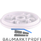 QuickClick Einsatz HYPER zum Eindr�cken � 50 mm, Kunststoff grau