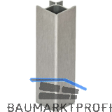 VOLPATO Sockelblenden-Au�enecke 90� 150 mm Kunststoff Edelstahl Effekt