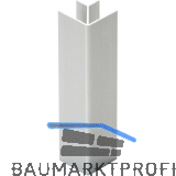 VOLPATO Sockelblenden-Au�enecke 90� 120 mm Alu Edelstahl-Effekt