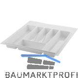 VOLPATO Besteckeinsatz Serie 72 KB 500 mm Kunststoff Wei�