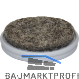 QuickClick Einsatz Duo ULTRASOFT-HYPER � 20 mm, Wollfilz/Kunststoff, natur/grau