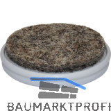 QuickClick Einsatz Duo ULTRASOFT-HYPER � 25 mm, Wollfilz/Kunststoff, natur/grau