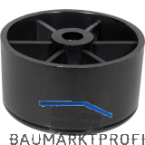 QuickClick Lounge M�belgleiter, ohne Zapfen, � 44mm,H�he 24mm,Kunststoff,schwarz