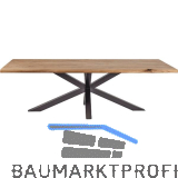 SIMAUSROM Stern-Tischgestell 1300 x 698,5 mm Schwarzstahl