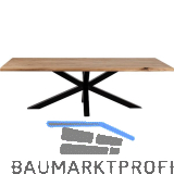 SIMAUSROM Stern-Tischgestell 1300 x 698,5 mm RAL9005 schwarz