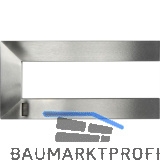Nano Garderobenb�gel links, B:300mm, H:150mm Edelstahl geb�rstet