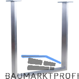 SIMAUSROM Tischkufe Regular Edelstahl geb�rstet