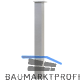 SIMAUSROM Tischfu� 70 x 70 x 420 mm Aluminium Edelstahl-Effekt