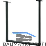 SIMAUSROM Tischkufe Regular Slim Stahl schwarz lackiert