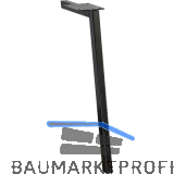 M�belfu� Square 20 x 20 x 400 mm, Stahl schwarz matt