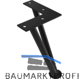 SIMAUSROM Haarnadelfu� 180 mm Stahl schwarz