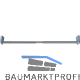 Teleskop-Schrankrohr rund, 700-1100 mm, Stahl verchromt