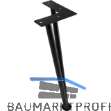 SIMAUSROM Haarnadelfu� 360 mm Stahl schwarz