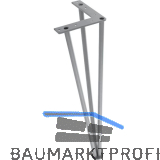 SIMAUSROM Haarnadelfu� 720 mm Edelstahl geb�rstet