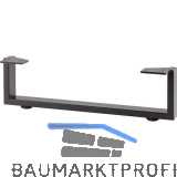 SIMAUSROM M�belkufe Regular 400 x 120 mm Stahl schwarz pulverbeschichtet