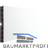 VOLPATO Sockelblende H. 100 mm L. 4000 mm Kunststoff PP wei� hochglanz