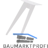 SIMAUSROM Tischkufe Stand Stahl wei�