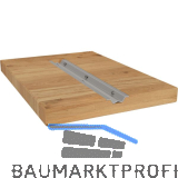 W-Gratleiste L�nge 1100mm, Breite 60mm, Nuttiefe 14mm, Stahl verzinkt