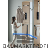 SERVETTO Kleiderlift Professional Kunststoff/Stahl schwarz/verchromt