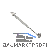 Hochstellst�tze Ella f�r Holz+ Alurahmenprofil breit Tragkraft 8kg silberfarbig
