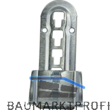 Bettbeschlag-Bettfix, 139,5 x 70 mm, Stahl galv. verzinkt