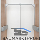 SERVETTO Kleiderlift Super Pro 1100mm Kunststoff/Stahl grau