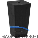 ADA Bettfu� H72 Buche schwarz