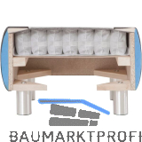 ADA Boxspringbett Enessa Upgrade Bonell- auf Taschenfederkern