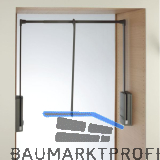 SERVETTO Kleiderlift Junior 770 - 1200 mm anthrazit/anthrazit