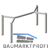 Tischgestell-System V60 Set 1800 x 800 mm Stahl grau