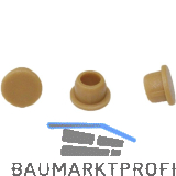 LAMELLO Clamex Abdeckkappen, Kunststoff RAL 1011 braunbeige, Buche, VPE 100