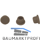 LAMELLO Clamex Abdeckkappen, Kunststoff RAL 8007 rehbraun, VPE 100