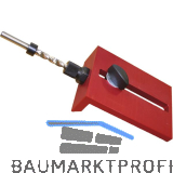 LAMELLO Bohrlehre Clamex-P14 , inkl. Spiralbohrer, Aluminium/Stahl