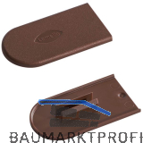 LAMELLO Cabineo Abdeckkappe, Kunststoff RAL 8007 rehbraun, VPE 100