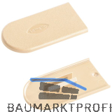 LAMELLO Cabineo Abdeckkappe, Kunststoff RAL 1015 hellelfenbein, VPE 2000