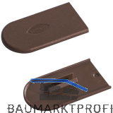 LAMELLO Cabineo Abdeckkappe, Kunststoff RAL 8007 rehbraun, VPE 2000