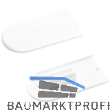 LAMELLO Cabineo Abdeckkappe, Kunststoff RAL 9003 signalwei�, VPE 2000