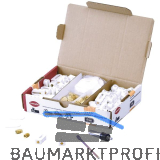 LAMELLO Cabineo 8 M6 Verbinder Starterset, Kunststoff wei�