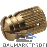 ITALIANA FERRAMENTA Spreizmuffe rund, M4 L�nge 7,8 mm Bohr �5mm, Messing blank