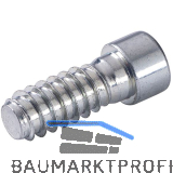 LAMELLO Cabineo 12 Schraube, 12 x 5 mm Stahl vernickelt, 500 Stk.