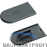 LAMELLO Cabineo Abdeckkappe, Kunststoff RAL 7005 mausgrau, VPE 100