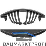 LAMELLO Verbinder Tenso P-10, Glasfaser/Kunststoff/Zinkdruckguss, 1000 Paar