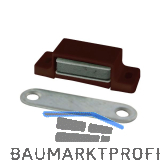 MACO Magnetschnapper M2 inkl. Gegenst�ck, Haltekraft 6kg, Kunststoff braun